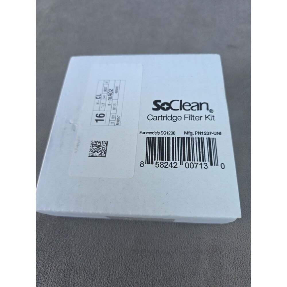 Genuine SoClean 2 Cartridge Filter Kit Replacement For SC1200 PN1207-UN